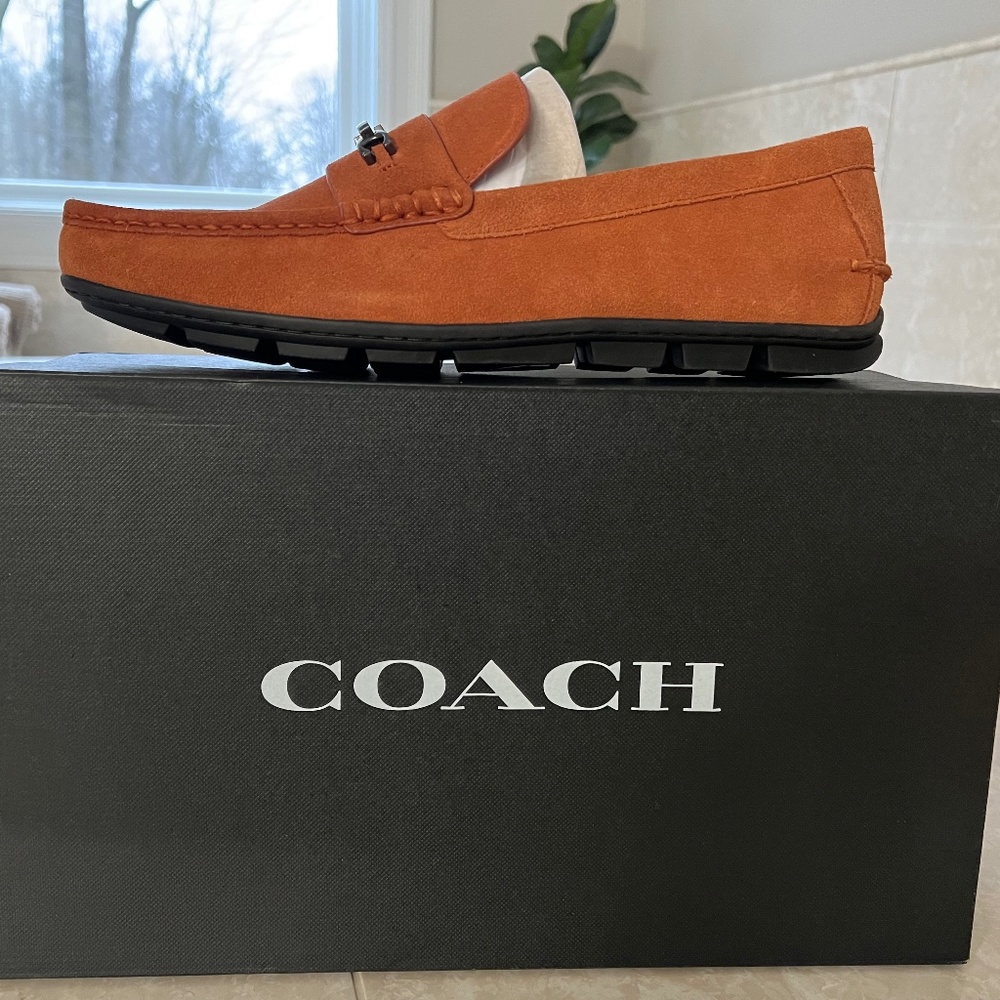 Mens Coach Loafers/Mott Driver
